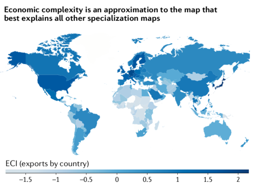 Economic complexity theory and applications